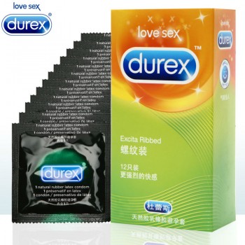 Durex Excita Ribbed (12 Condoms)